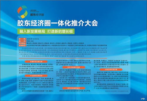 胶东经济圈一体化 打破壁垒，共谋区域发展新篇章